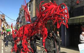 St David's Day Parade - Cardigan